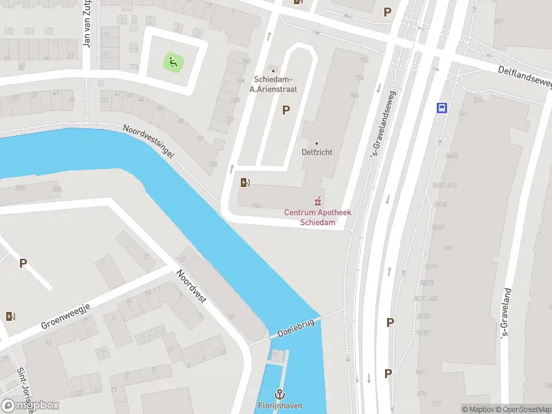 Ambulance naar de 's-Gravelandseweg in Schiedam