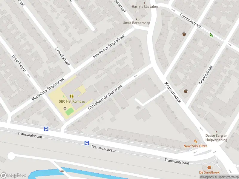 Ambulance met grote spoed naar de Christiaan de Wetstraat in Dordrecht