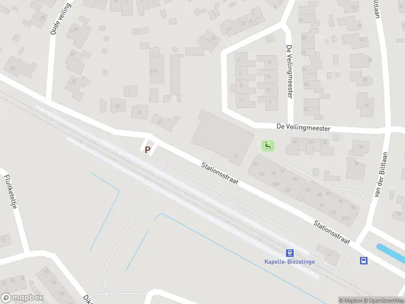 Brandweer met grote spoed naar de Stationsstraat in Kapelle