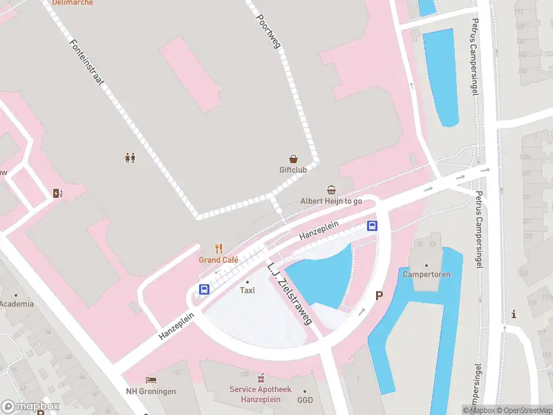 Besteld ambulance vervoer naar de Hanzeplein in Groningen