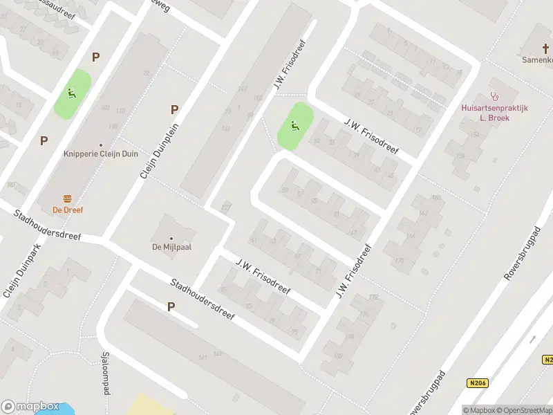 Ambulance met grote spoed naar de J.W. Frisodreef in Katwijk