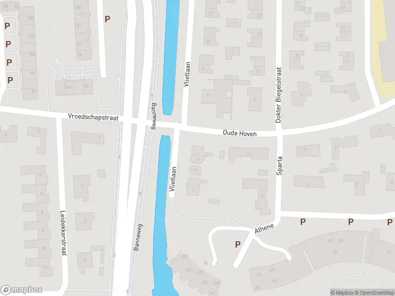 Politie naar de Vlietlaan in Gorinchem vanwege ongeval met letsel