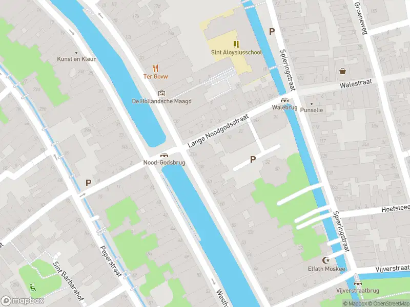 Brandweer met gepaste spoed naar de Spieringstraat in Gouda
