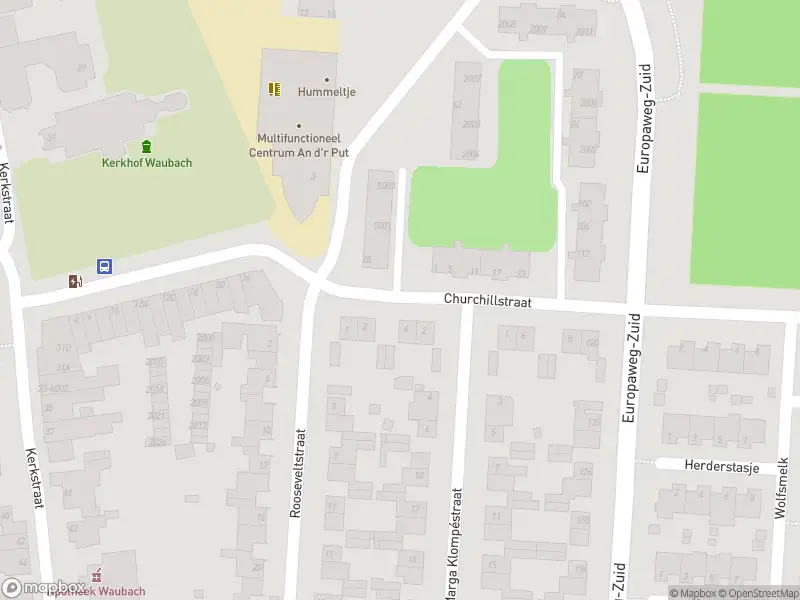 Politie naar de Churchillstraat in Landgraaf vanwege aanrijding met letsel