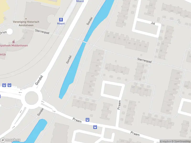 Overlastmelding Praam in Amstelveen