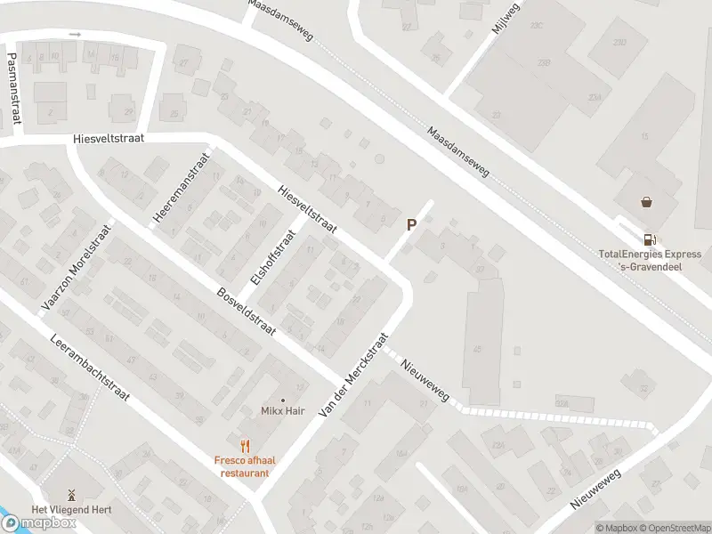 Overlastmelding Hiesveltstraat in 's-Gravendeel