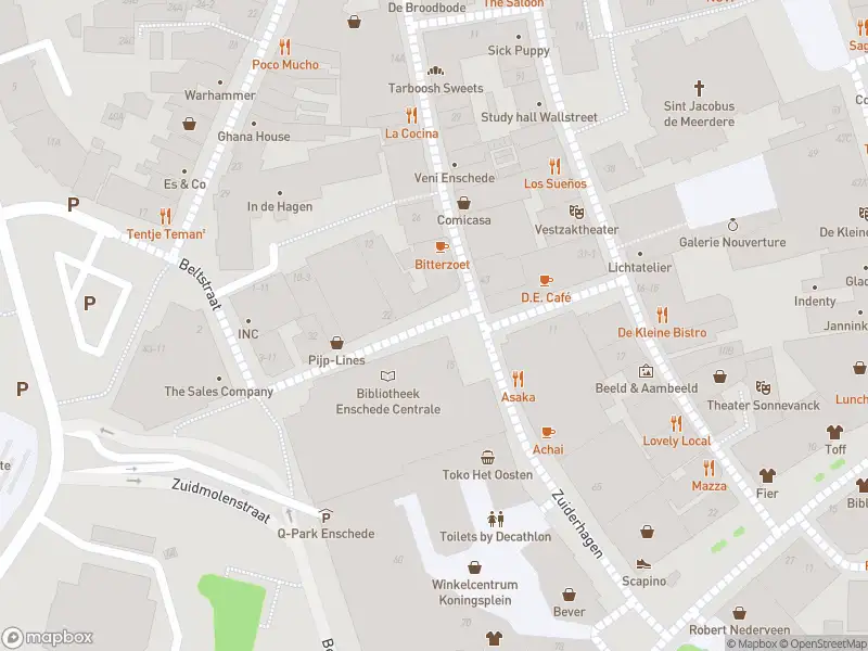 Brandweer met gepaste spoed naar de Pijpenstraat in Enschede