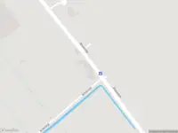 Politie naar de Biezendijk in Lopikerkapel vanwege aanrijding met letsel