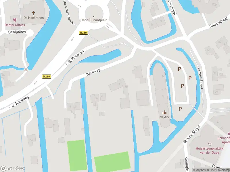 Ambulance met grote spoed naar de Kerkweg in Schoonhoven