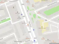 Traumahelikopter naar de Metrostation Wibautstraat in Amsterdam
