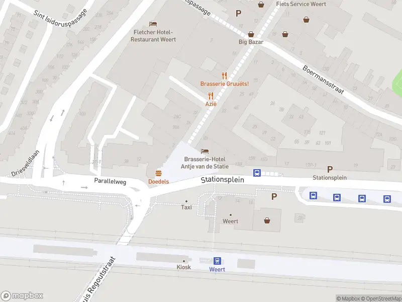Ambulance met gepaste spoed naar de Stationsplein in Weert