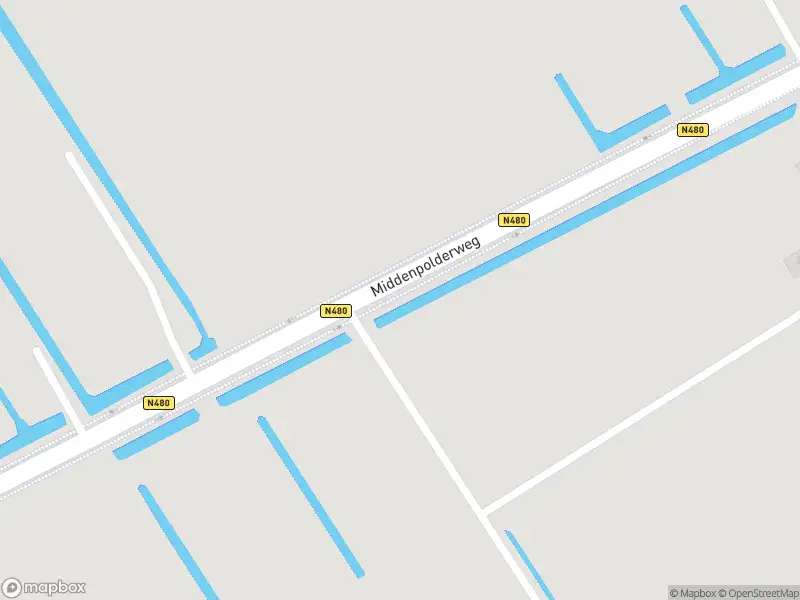 Ambulance met grote spoed naar de Middenpolderweg in Streefkerk