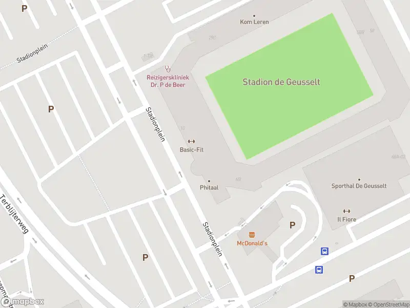 Brandweer met gepaste spoed naar de Stadionplein in Maastricht vanwege een buitenbrand
