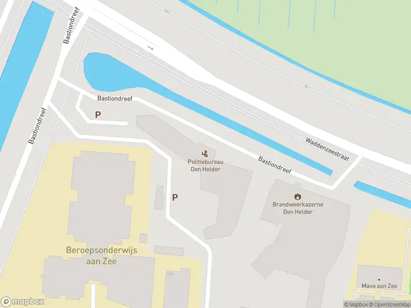 Brandweer met gepaste spoed naar de Bastiondreef in Den Helder
