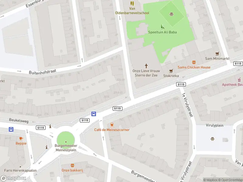 Ambulance met grote spoed naar de Beukelsdijk in Rotterdam