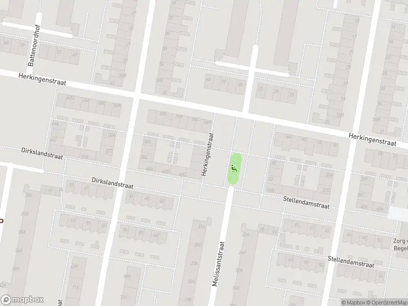 Ambulance met gepaste spoed naar de Herkingenstraat in Rotterdam