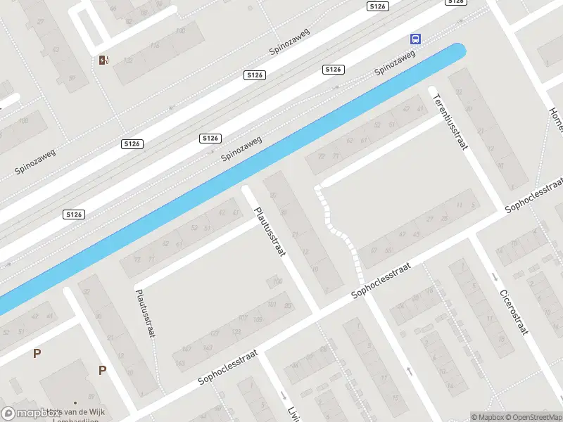 Ambulance met grote spoed naar de Plautusstraat in Rotterdam
