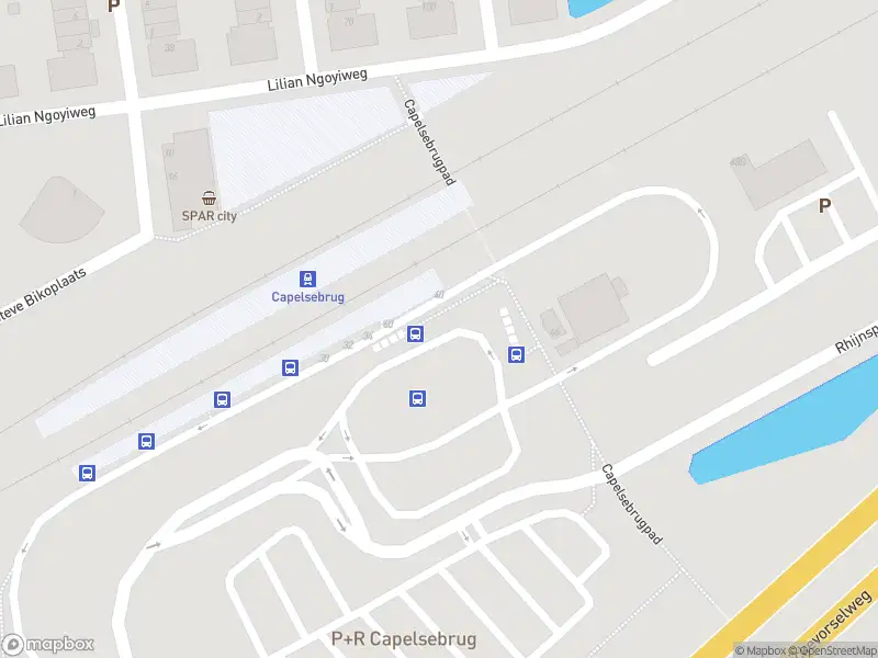 Ambulance met gepaste spoed naar de Capelsebrugpad in Rotterdam