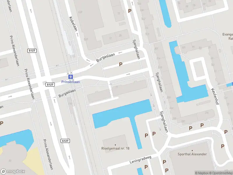 Ambulance met grote spoed naar de Burgaslaan in Rotterdam