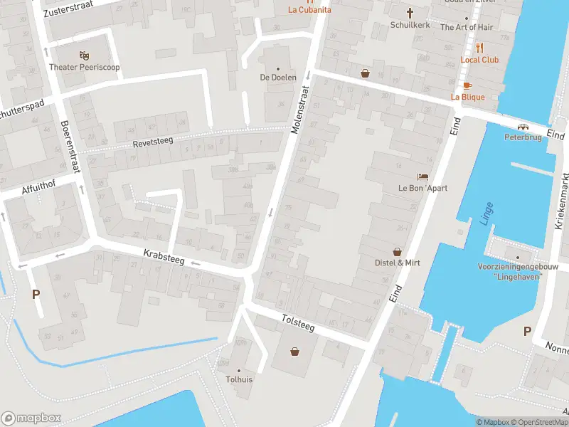 Ambulance met grote spoed naar de Molenstraat in Gorinchem