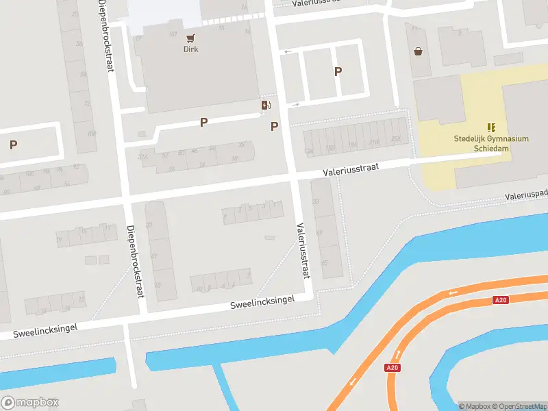 Ambulance met gepaste spoed naar de Obrechtstraat in Schiedam