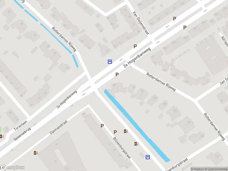 Ambulance met grote spoed naar de Rotterdamse Rijweg in Rotterdam