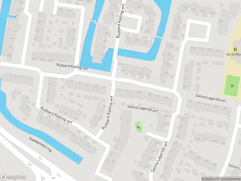 Ambulance met gepaste spoed naar de Rudyard Kipling-erf in Dordrecht