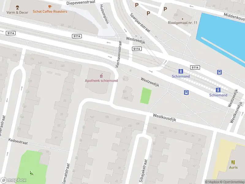 Ambulance met gepaste spoed naar de Westkousdijk in Rotterdam