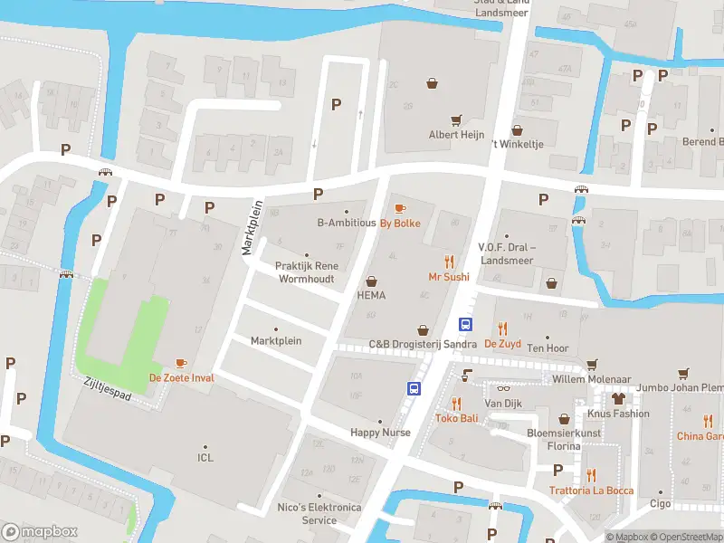 Ambulance met gepaste spoed naar de Marktplein in Landsmeer