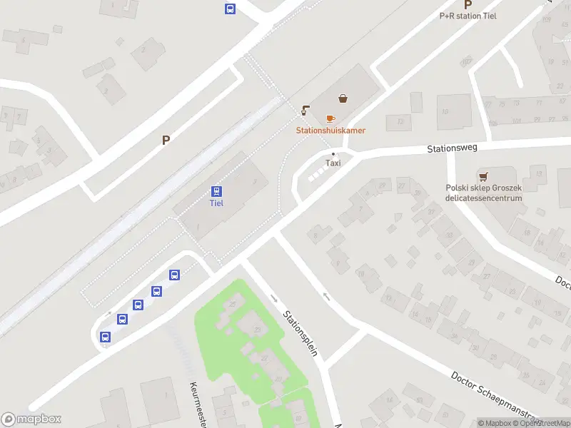 Politie naar de Stationsplein in Tiel vanwege aanrijding met letsel