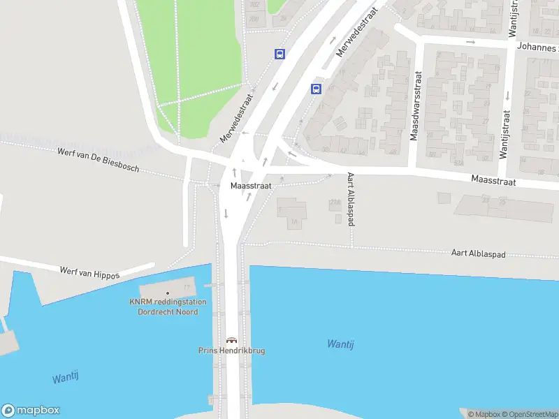 Ambulance met grote spoed naar de Merwedestraat in Dordrecht