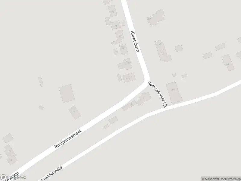 Brandweer met gepaste spoed naar de Kievitsham in Hoenzadriel vanwege waarnemen gaslucht