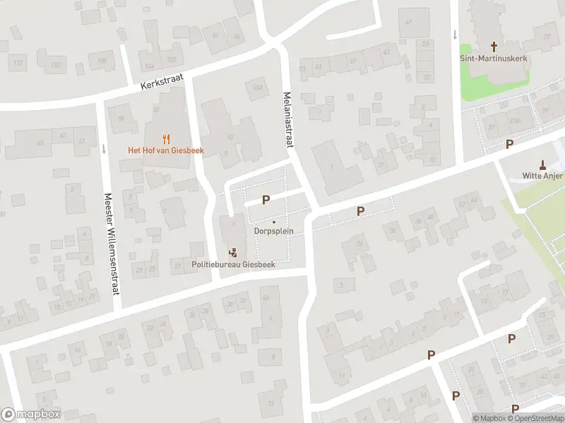 Overlastmelding Dorpsplein in Giesbeek