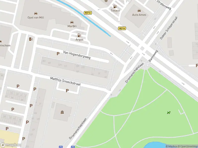 Ambulance met grote spoed naar de Van Hogendorpweg in Gorinchem