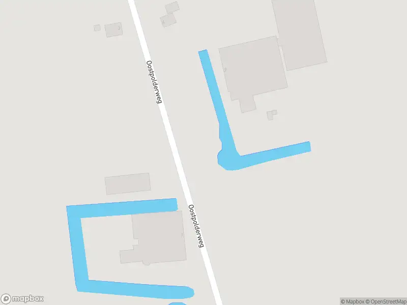 Politie met grote spoed naar de Oostpolderweg in Spijk vanwege voertuigen te water