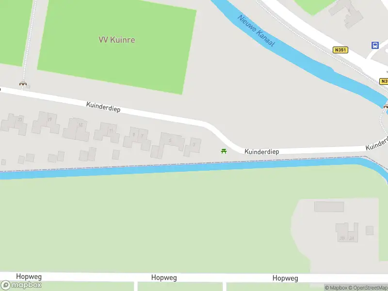 Brandweer met gepaste spoed naar de Kuinderdiep in Kuinre