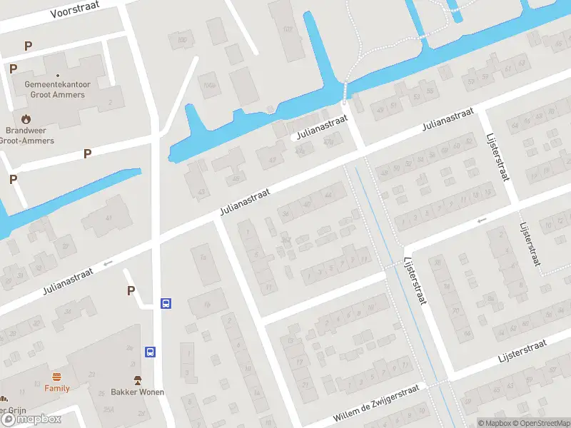 Ambulance met gepaste spoed naar de Julianastraat in Groot-Ammers