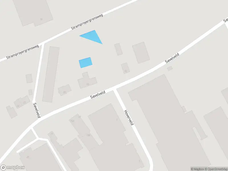 Politie naar de Savelveld in Stramproy vanwege aanrijding met letsel