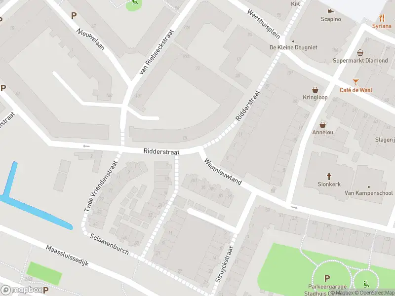Ambulance met grote spoed naar de Heemraadstraat in Vlaardingen