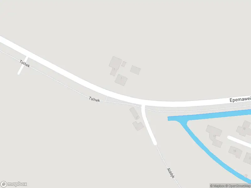 Politie met grote spoed naar de Tolhek in Ysbrechtum vanwege ongeval met letsel
