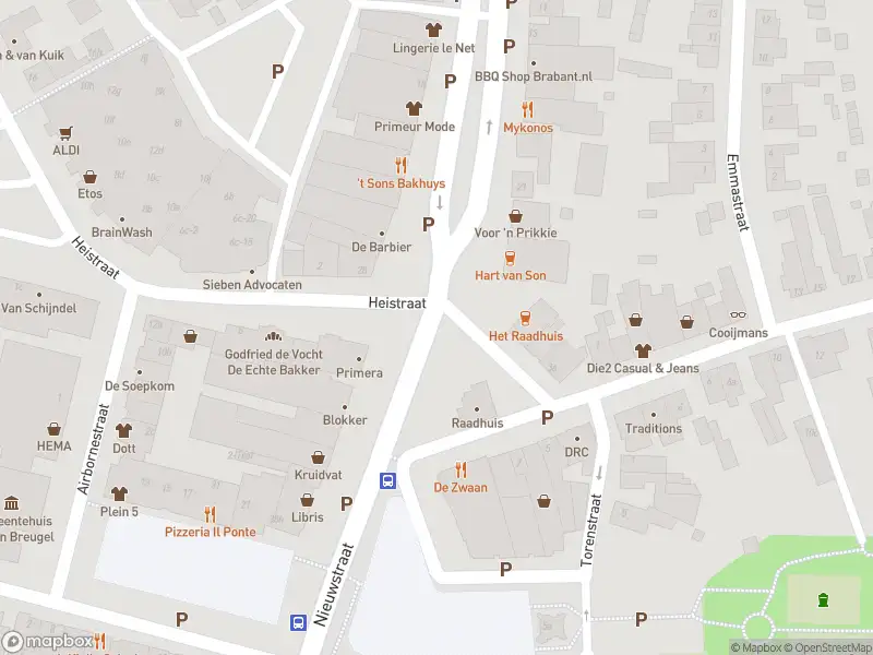 Politie naar de Nieuwstraat in Son en Breugel vanwege ongeval met letsel