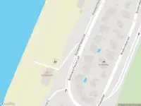 Ambulance met gepaste spoed naar de Boulevard Paulus Loot in Zandvoort