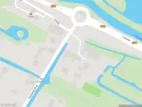Politie naar de Loodijk in Ankeveen vanwege aanrijding met letsel