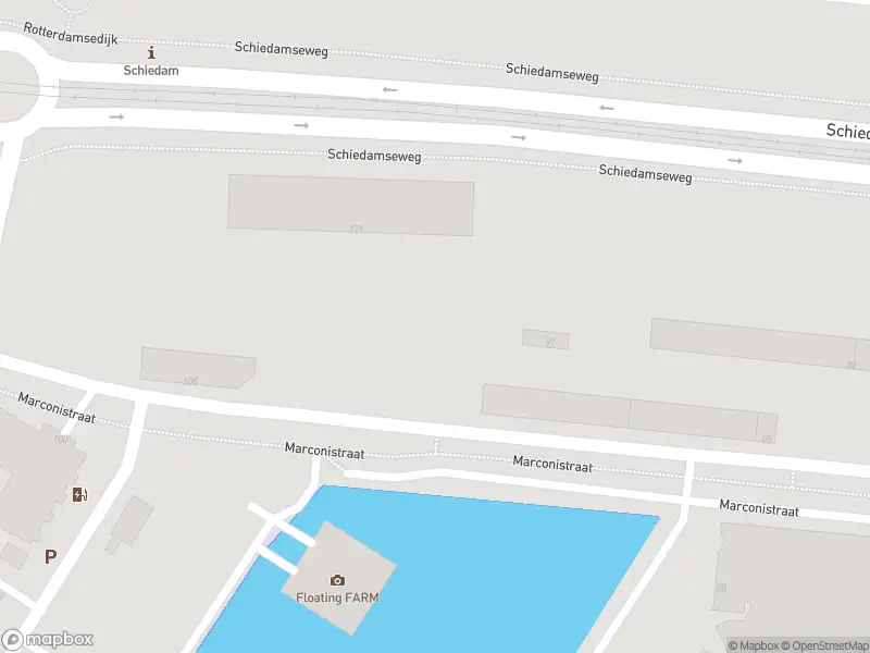 Ambulance met grote spoed naar de Marconistraat in Rotterdam