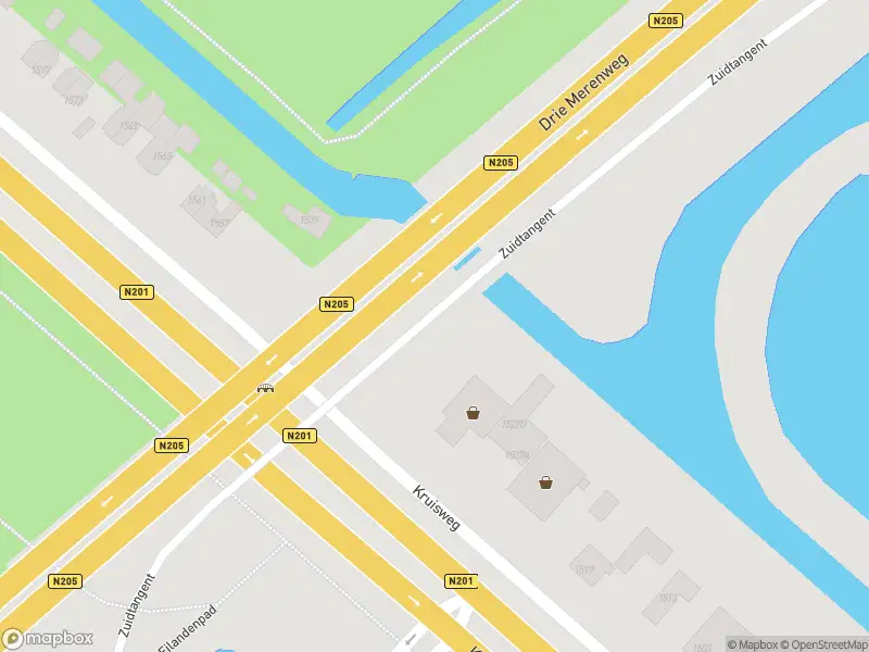 Ambulance naar de Kruisweg in Cruquius vanwege ongeval met letsel