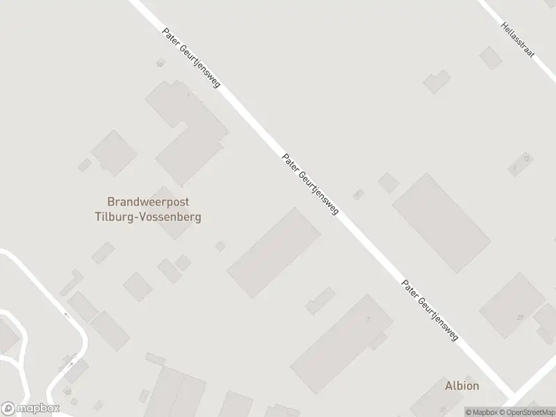 Brandweer met gepaste spoed naar de Pater Geurtjensweg in Tilburg
