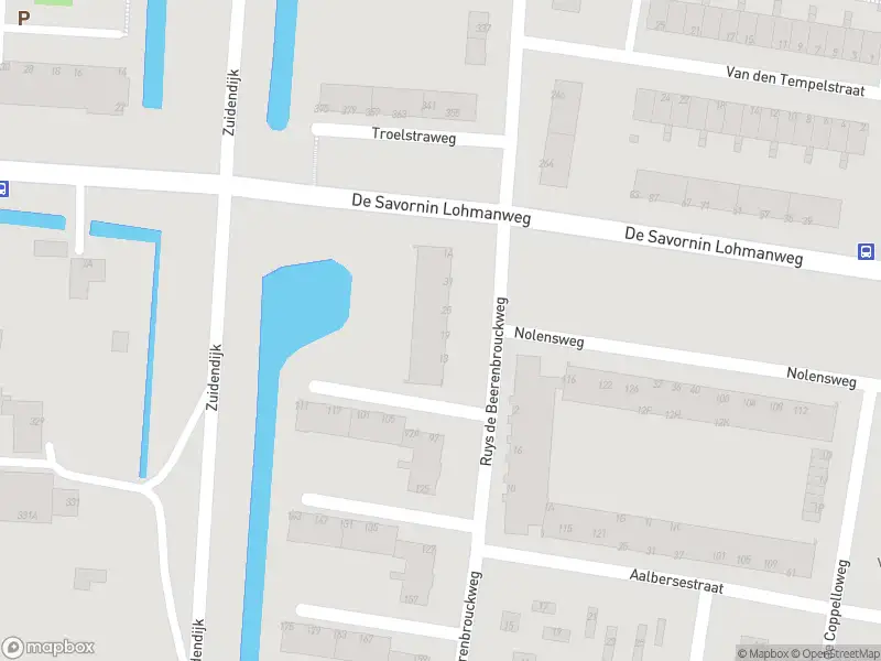 Ambulance met grote spoed naar de Ruys de Beerenbrouckweg in Dordrecht