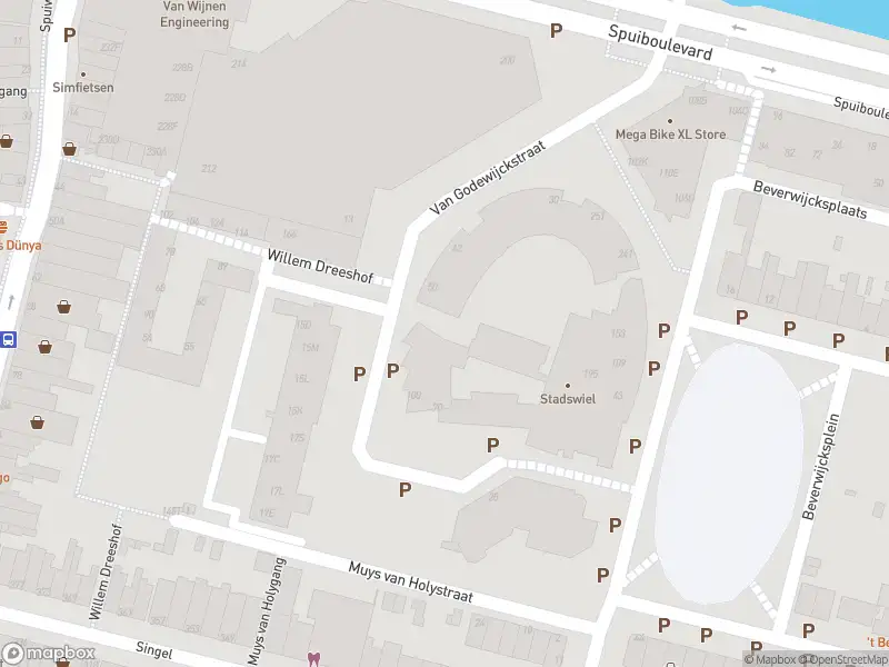 Ambulance met grote spoed naar de Van Godewijckstraat in Dordrecht