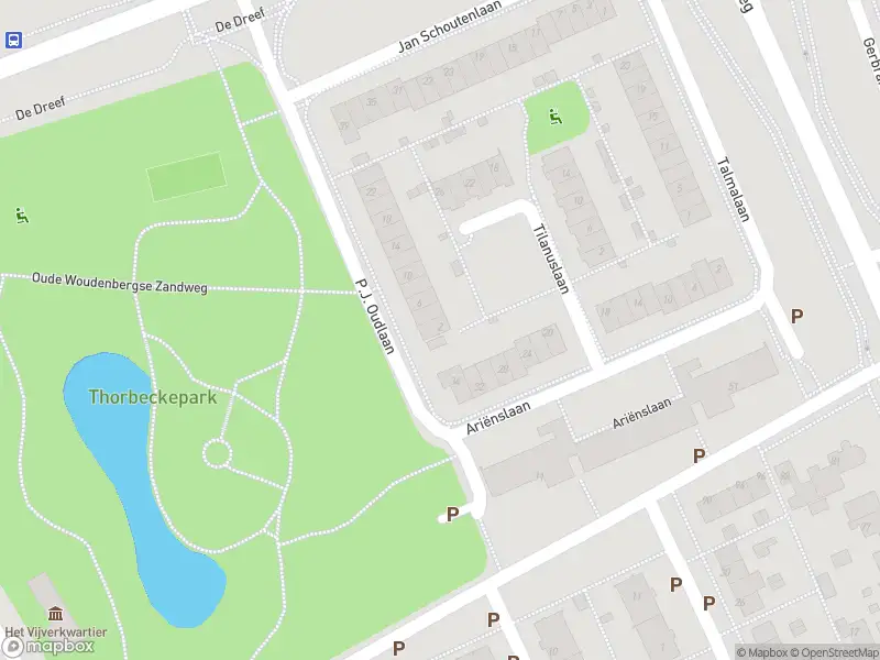 Politie naar de P.J. Oudlaan in Zeist vanwege aanrijding met letsel