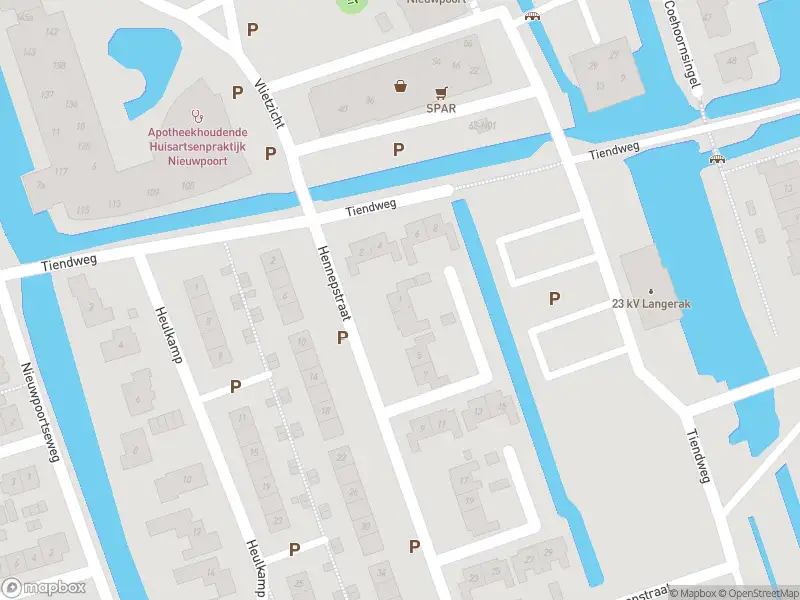 Ambulance met grote spoed naar de Hennepstraat in Nieuwpoort vanwege drusoverlast